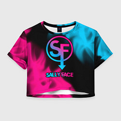 Женский топ Sally Face - neon gradient