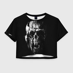 Женский топ Brutal skull