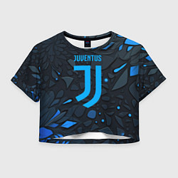 Женский топ Juventus blue logo