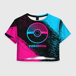 Женский топ Pokemon - neon gradient