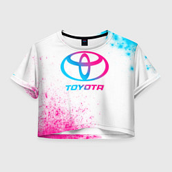 Женский топ Toyota neon gradient style
