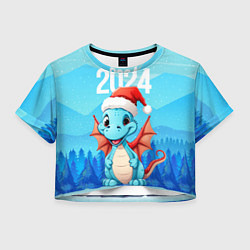 Женский топ Морозный дракон