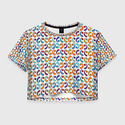 Женский топ Паттерн из симметричных фигур