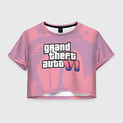 Женский топ GTA 6 pink