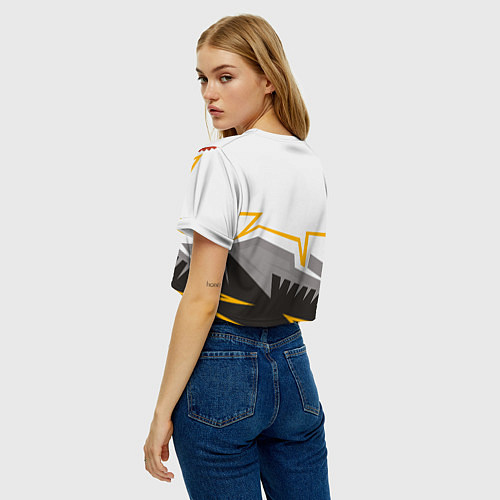 Женский топ Рыжий толстый котзилла / 3D-принт – фото 4