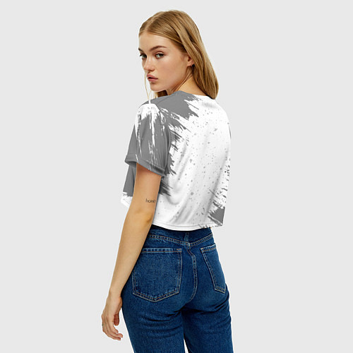 Женский топ Извини некогда - фитнес, пока / 3D-принт – фото 4