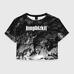 Женский топ Limp Bizkit black graphite