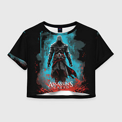 Женский топ Assassins creed подводный город