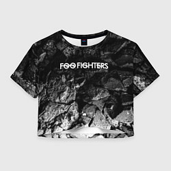 Женский топ Foo Fighters black graphite