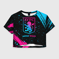 Женский топ Aston Villa - neon gradient