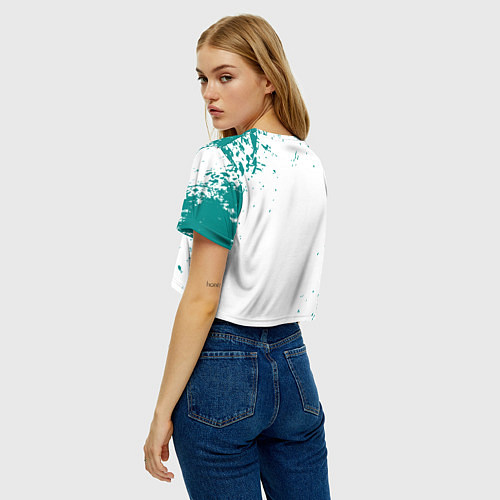 Женский топ Final fantasy неон / 3D-принт – фото 4