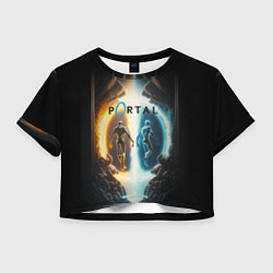 Женский топ Люди в портале