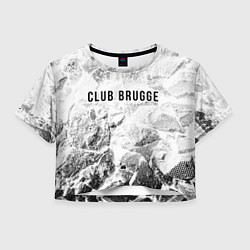 Женский топ Club Brugge white graphite