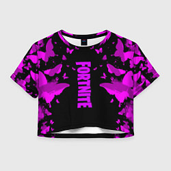 Женский топ Fortnite buterfly neon