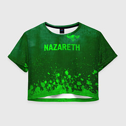 Женский топ Nazareth - green gradient посередине