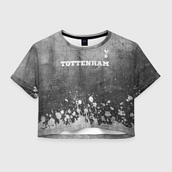 Женский топ Tottenham - grey gradient посередине