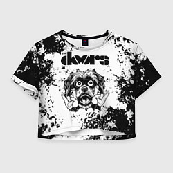 Женский топ The Doors - рок пес