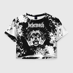 Женский топ Behemoth рок пес