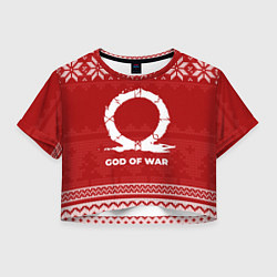 Женский топ Новогодний God of War