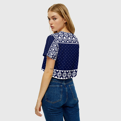 Женский топ Demon slayer sweater / 3D-принт – фото 4