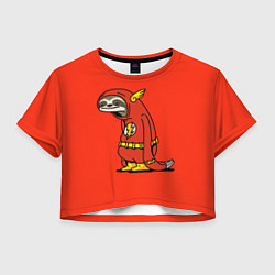 Женский топ Ленивец Флэш