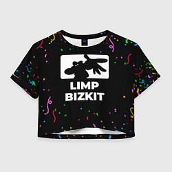 Женский топ Limp Bizkit конфети