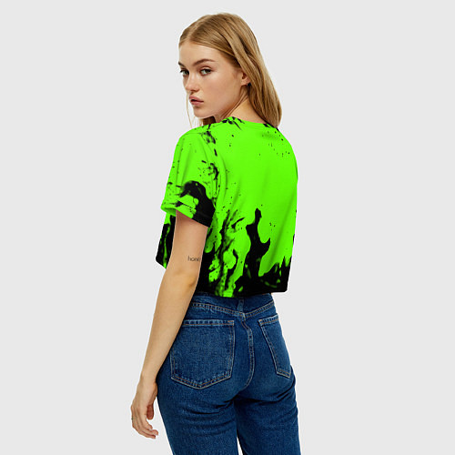 Женский топ Lord of the fallen flame / 3D-принт – фото 4