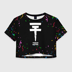 Женский топ Tokio Hotel конфети