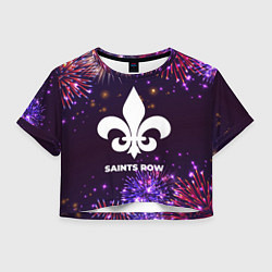 Женский топ Праздничный Saints Row