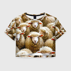 Женский топ Стадо овец