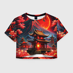 Женский топ Japan red nature