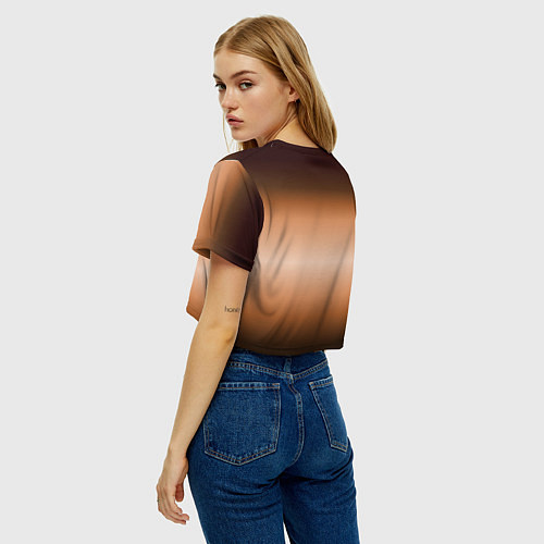 Женский топ Волки с надписью / 3D-принт – фото 4