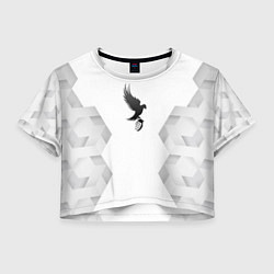 Женский топ Hollywood Undead white poly