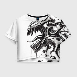 Женский топ Свирепая морда Венома - ядовитая слизь