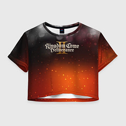 Женский топ Kingdom Come Deliverance 2 logo