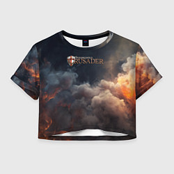 Женский топ Stronghold Crusader logo