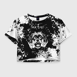 Женский топ Pink Floyd рок пес