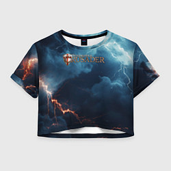 Женский топ Stronghold сrusader крестоносец бури