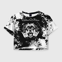 Женский топ Children of Bodom рок пес