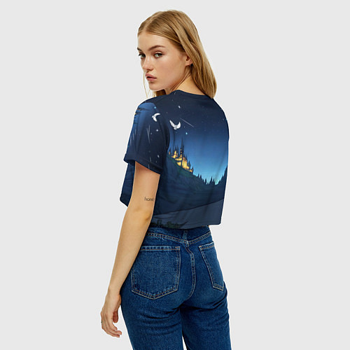 Женский топ Довольный Гарри Поттер / 3D-принт – фото 4