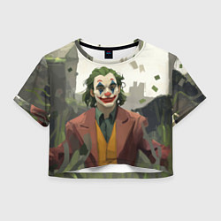 Женский топ Довольный Джокер