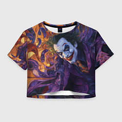 Женский топ Джокер психоделика