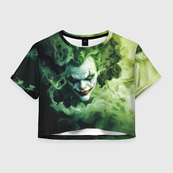 Женский топ Джокер зеленый дым