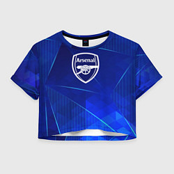 Женский топ Arsenal blue poly