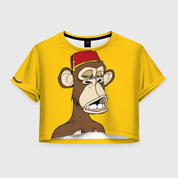 Женский топ NFT ape monkey