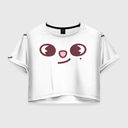 Футболка 3D укороченная женская Jiniret skzoo, цвет: 3D-принт