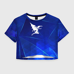 Женский топ Black Sabbath blue poly