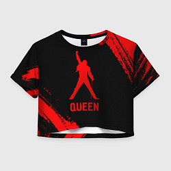 Женский топ Queen - red gradient