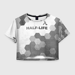 Женский топ Half-Life - white gradient посередине