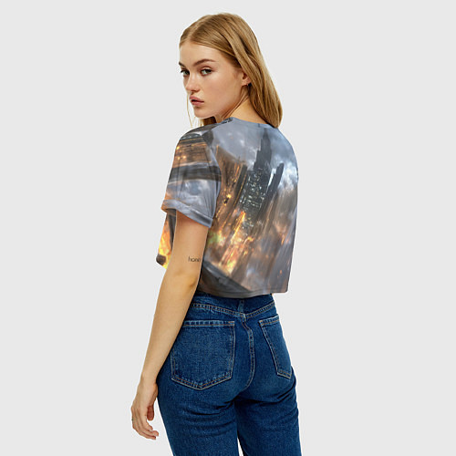 Женский топ Бэтмен - старый стиль / 3D-принт – фото 4